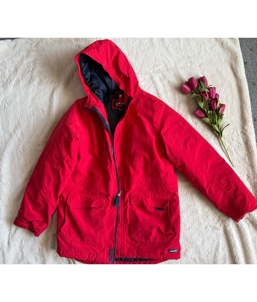 Lands' End Squall 3-in-1 Red/Blue Winter Coat 14-16